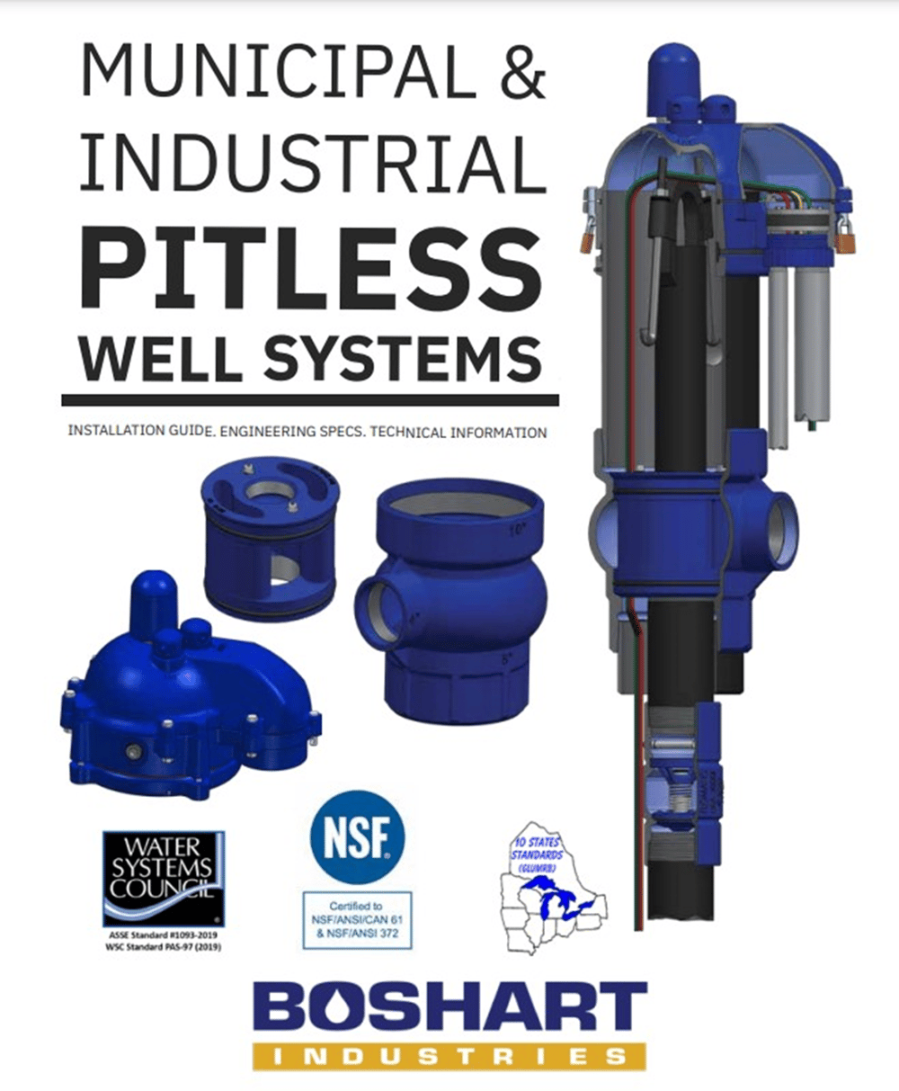 What is the difference between a “Normal” vs. a “Flowing" Well spool used in industrial pitless