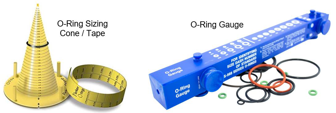 How do I measure an O-ring?
